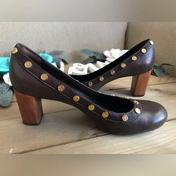 Tory Burch Derek heels woman’s size 9.5 - Picture 8 of 14
